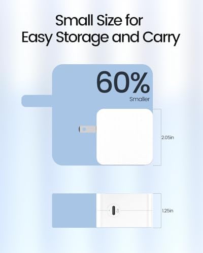 Compact 65 W USB-C Charger for Samsung Galaxy Book Series – Ultra-Fast Charging, Enhanced Safety Features, and 60% Size Reduction – Compatible with NP950 QDB, NP930 QDB, NP935 QDC, and Galaxy Book Pro Models – UL Listed for Superior Electrical Safety with Multi-Protection Technology – Perfect for On-the-Go Power Needs – Backed by a Hassle-Free 30-Day Return Policy and 1-Year Exchange Guarantee – Transform Your Charging Experience with Reliability and Efficiency!