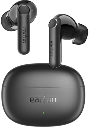 Elevate Your Sound Journey with Ear Fun Air Life Bluetooth 5.4 Wireless Earbuds – Featuring 12 mm Deep Bass Drivers, AI ENC for Superior Call Clarity, 35-Hour Battery Life, 30 Custom EQ Options, Comfortable Fit, Fast Charging, and IPX5 Water Resistance in a Striking Violet Design for Audiophiles and Everyday Users
