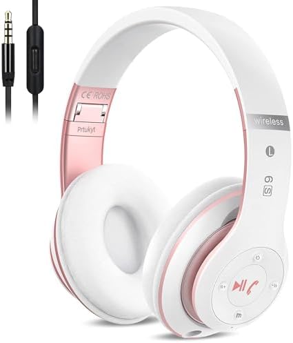 Ultimate Hi-Fi Over-Ear Wireless Bluetooth Headphones – Stylish Black & Gold Design with Built-In Microphone, FM Radio, and Foldable Portability for Superior Comfort and Enhanced Sound Experience