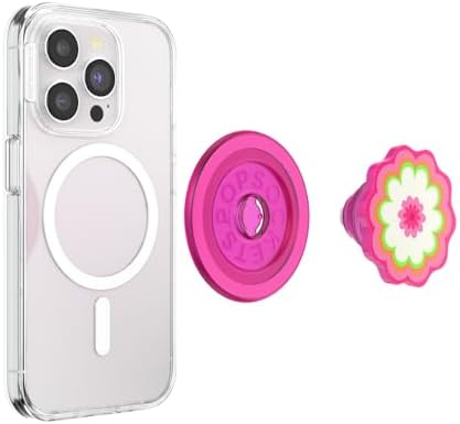 Mag Safe-Ready Tidepool Lava Pop Socket Phone Grip & Stand – Magnetic Hold for Effortless Wireless Charging, Hands-Free Viewing, and Stylish Functionality – Transform Your Mobile Experience with Enhanced Compatibility and Unique Design