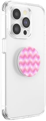 Vibrant Mag Safe Rainbow Glass Pop Socket Grip & Stand – Secure Hands-Free Kickstand for Effortless Wireless Charging and Enhanced Smartphone Functionality