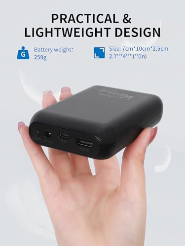 15000 m Ah Portable Power Bank – Ultra-Compact Charger for 12 V Heating Pads & More – Rechargeable Battery Pack with Dual Output for Quick Charging & Enhanced Device Compatibility – Ideal for Travel, Outdoor Adventures, and Everyday Use