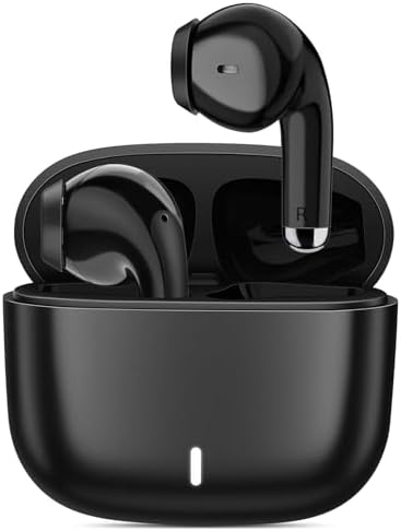 Stylish Pink Wireless Earbuds with Advanced Touch Control – Bluetooth 5.3 Compatibility for Samsung S25/S24 Ultra/S23 FE/S22+/S21 & i Phone 16/15 Pro Max/14 Plus/Pixel 9 XL – Ergonomic Comfort for Extended Listening and Clear Calls