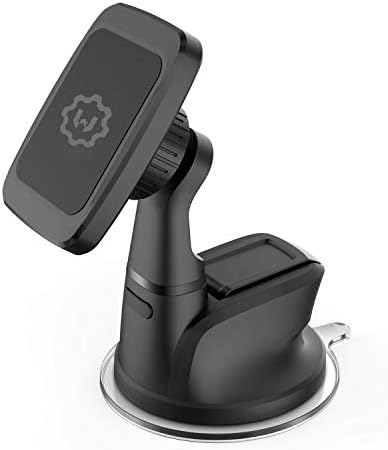 Wix Gear Universal Magnetic Dashboard Car Mount Holder – Premium Windshield & Dashboard Phone Mount with Strong Gel Adhesive for Enhanced Stability & Seamless Navigation Experience