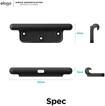 Elevate Your Smart Home with the Elago Wall Mount for i Pads – Stylish and Functional Tablet Stand with Scratch-Free Protection, Effortless Installation, and Integrated Cable Management – Compatible with Mini, Air, and Pro Models for Seamless Home Kit Integration and Enhanced Aesthetics