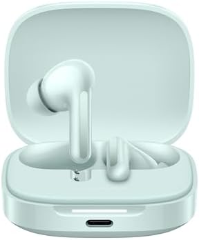 Xiaomi Redmi Buds 6: Cutting-Edge Dual Mic Bluetooth Earbuds with 49 d B Active Noise Cancellation, LDAC Audio Streaming, and Rapid Pairing – 42 Hours of Immersive Sound Quality for All Bluetooth Devices in Elegant Cloud White Finish