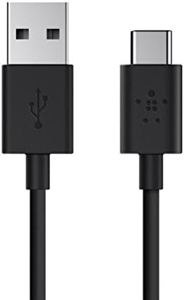 Belkin 6-Foot USB-IF Certified USB-A to USB-C Charge Cable – Fast Charging & Data Transfer, Durable Design for All USB-C Devices, Ideal for Home & Travel Use