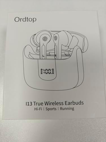 Next-Generation Bluetooth 5.4 Wireless Earbuds with Superior Hi-Fi Stereo Sound – IP7 Rated Waterproof & Noise Cancelling Earphones Featuring Quad ENC Mics for Clear Calls – 40-Hour Playtime Mini Headset Ideal for Laptops, Tablets, TVs, and Smartphones – Stylish Deep Blue Design for Ultimate Portability and Comfort