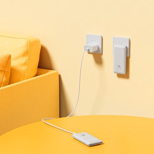 Brand Q 10000 m Ah Portable Power Bank with Integrated Cables & AC Wall Plug – USB-C Fast Charging Solution for i Phone, Tablets, and All Smartphones – Multidevice Charging & Travel-Friendly Design for Ultimate Convenience and Reliability