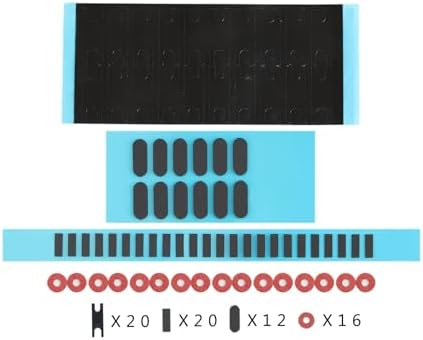 Ultimate Gold Plated PCB Stabilizers for Mechanical Keyboards – Translucent Smokey Design with Noise Reduction Films, Perfect Fit for 2 u, 6.25 u, and 7 u Spacebars – Elevate Your Typing Experience and Enhance Durability