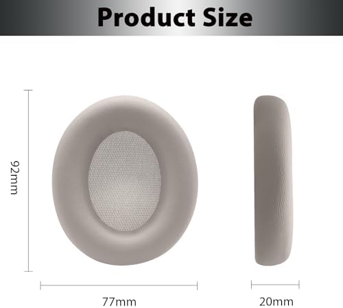 Elevate Your Beats Studio Pro Wireless Headphones with Premium Cooling Gel Replacement Earpads – Soft Protein Leather & Adaptive High-Density Memory Foam for Unmatched Comfort and Sound Isolation – Innovative Design in Sleek Black for Extended Wear Performance