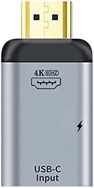 xiwai 100 W USB-C to HDMI Adapter Cable – 10 Gbps Data Transfer & 4 K@60 Hz Output for Laptops and Phones – Fast Charging Power Delivery & Enhanced Compatibility for Ultimate Streaming Experience
