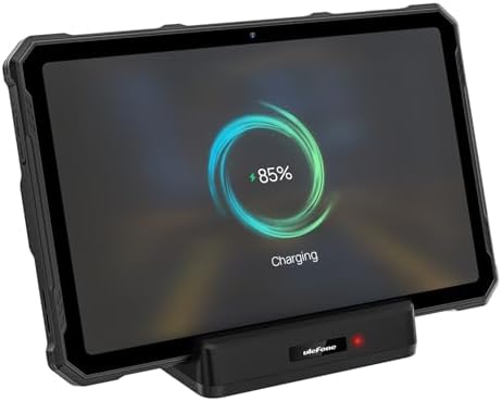 Ulefone Armor Pad 4 Ultra Wireless Charging Dock – 10 W Dual Output Desk Station for Seamless Power and Enhanced Compatibility – Fast and Convenient Charging Solution for Ulefone Armor Pad 4 Ultra Devices – Stylish, Compact Design for Home or Office Use