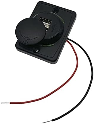 High-Speed 12 V RV USB Charger with Quick Charge 3.0 – Dual USB Ports for Rapid Charging in Cars, Campers, and Boats – Essential Marine Accessory for Travelers and Adventurers