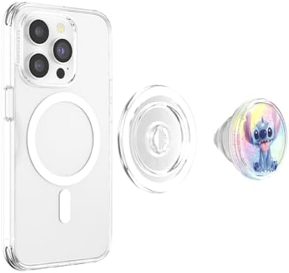 Stylish Lilo & Stitch Pop Socket Grip with Kickstand – Versatile One-Handed Phone Holder for Seamless Use and Enhanced Compatibility across Devices – Effortless Style and Functionality in a Durable Accessory for i Phone, Samsung, and More – Perfect for Wireless Charging and Swappable Designs – Ideal Anti-Drop Solution for Everyday Convenience