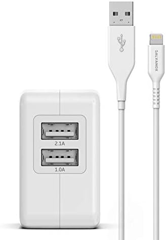 Galvanox 10 W MFi Certified i Phone Charger with Wall Plug – Fast Charging Lightning to USB Cable for i Phone 7/8 Plus, X/XR/Xs, 11/12/13/14 Plus, and 14 Pro Max – Compact, Durable Power Adapter for Effortless Charging at Home or On-the-Go
