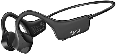Ultra-Lightweight Bone Conduction Bluetooth Headphones – Waterproof Open-Ear Design for Enhanced Awareness and Comfort – Ideal for Sports, Workouts, and Hands-Free Calls with Crystal Clear Audio – Multi-Device Connectivity and Durable Performance for Active Lifestyles