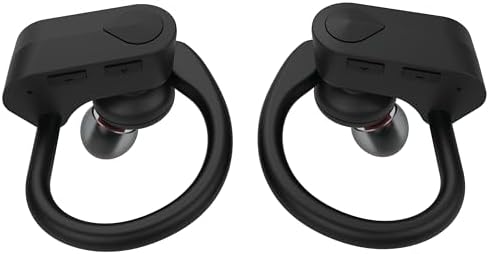 IQ Sound IQ-140 TWS True Wireless Sport Earbuds – Lightweight Sweat-Proof Bluetooth Headphones with 5-Hour Playtime, 120-Hour Standby, and Built-In Microphone for Seamless i Phone & Android Compatibility – Perfect for Active Lifestyles