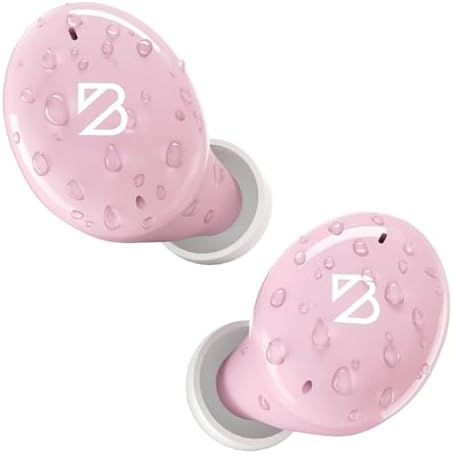 Back Bay Audio Tempo 30 Wireless Earbuds for Smaller Ears – Award-Winning Sound in Sweatproof Design, Ultra-Comfortable Bluetooth Earbuds for Women, Purple Finish with Long Battery Life and Enhanced Compatibility for Daily Use