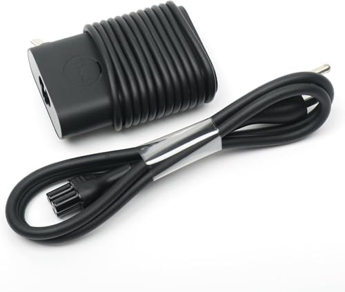 Dell 45 W USB Type C AC Adapter – High-Speed Charging for XPS 9315 2-in-1, XPS 13 Models 9350, 9360, 9365, 9370, 9380 – Genuine Original DA45 NM210 with Enhanced Compatibility and Efficiency