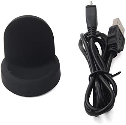 AWADUO Fast Charge USB Dock Cable for Samsung Galaxy Watch 42 mm & 46 mm – Premium Quality Smartwatch Charger with Enhanced Compatibility for Quick Power-ups, Durable Design, and Compact Portability for Effortless Connectivity and Fitness Tracking