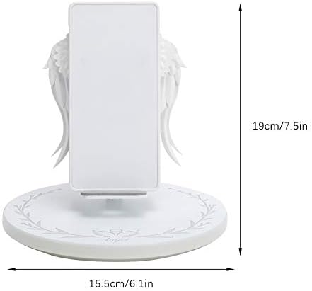 Elevate Your Charging Experience with the 10 W Angel Wing Wireless Charging Stand – Fast, Chic, and Universally Compatible with All Phones – Features Overload Protection and 7 Customizable Color Schemes for Ultimate Personalization