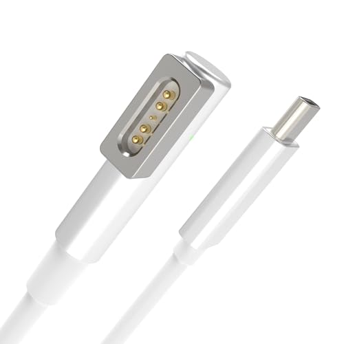 AJJ Magnetic USB C Charging Cable for Mac Book Air & Pro (2006-2012) – 60 W Fast Charge, L-Tip Connector for Seamless Connectivity, Durable Tangle-Free Design for Professionals on the Go
