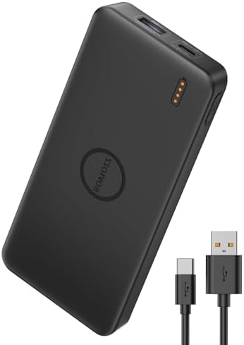 Power On-The-Go: Ultra-Slim 22.5 W Fast Charging 10,000 m Ah Portable Power Bank with USB-C for i Phone 16, Galaxy S24 & More – TSA-Compliant Travel Charger with Low Current Mode for Safe Device Charging – Compact & Lightweight Design for Daily Adventures and Long Journeys