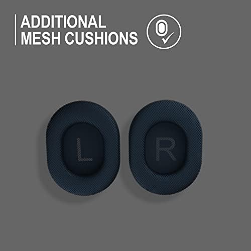 Unleash Premium Sound with Soul Emotion Max Over-Ear Active Noise Cancelling Headphones – Stylish Blue Finish, 60-Hour Playtime, Crystal Clear Call Quality, Hi-Res Audio Performance, and Effortless Multipoint Connectivity for Travel, Fitness, and Everyday Enjoyment