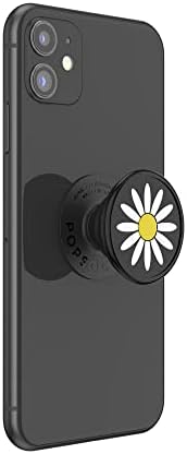 Magnetic Pop Grip for Mag Safe – Elegant Enamel Rose Noir | Multifunctional Phone Stand with Secure Grip & Customizable Swappable Top | Effortless Hands-Free Viewing Kickstand | Wireless Charging Compatible Accessory for Enhanced Smartphone Usability