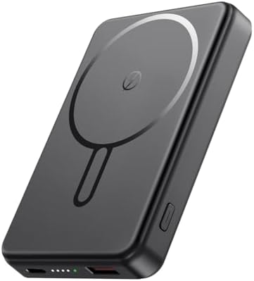 Mag Safe 12000 m Ah Magnetic Portable Charger – Fast PD 22.5 W Power Bank for i Phone 16/15/14/13/12 – Sleek Wireless Battery Pack with Universal USB-C Compatibility for Effortless On-the-Go Charging and Enhanced Device Protection