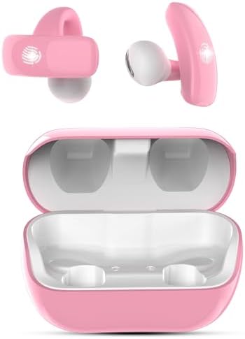 BANIGIPA Kids Bluetooth 5.4 Open Ear True Wireless Earbuds – Ultra-Lightweight Headphones with Safe 85 d B Volume Control for Young Listeners – Perfectly Designed for School, Travel & Clear Communication with Built-in Mic