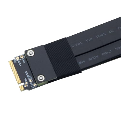 Maximize Your System’s Efficiency with the 10 Gtek M.2 NVMe SSD Extension Cable – 200 mm PCIe 3.0 x4 Adapter for Optimal Data Transfer and Enhanced Compatibility – Durable, High-Performance Accessory for Fast File Transfers and Improved Thermal Management