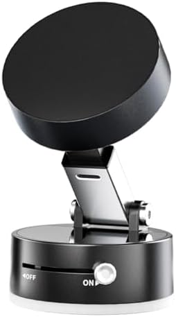 Sleek White Vacuum Magnetic Phone Holder – Ultimate Hands-Free Navigation & Stability for All Smartphones
