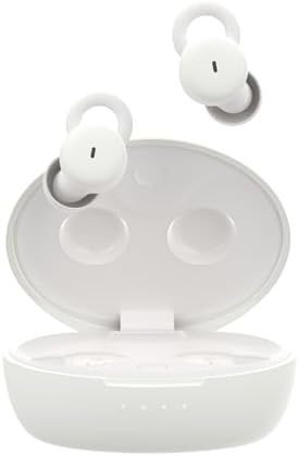 Ultimate Sleep Enhancer: Ultra-Comfort Bluetooth Earbuds for Side Sleepers – Advanced Noise-Cancellation for Snoring Relief and Restorative Sleep – Discreet, Lightweight Design for Uninterrupted Nighttime Bliss