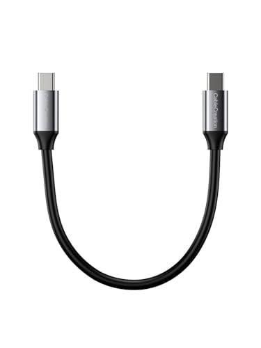 CableCreation Short USB4 Cable 0.5FT, 40Gbps, 240W, 8K@60Hz, Compatible with Thunderbolt 3, Thunderbolt 4 and USB-C, 2Pack – Enhanced Compatibility and Speed