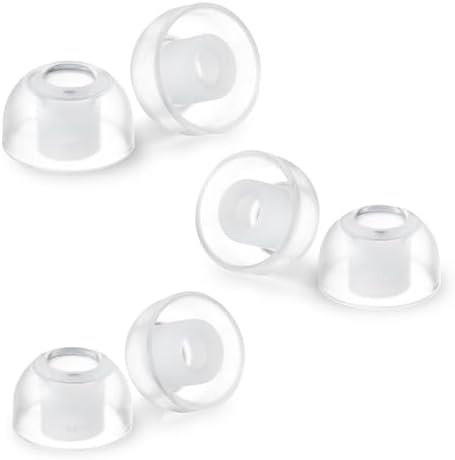 Upgrade Your Audio with AZLA Sedna Crystal Earfit Tips for Galaxy Buds 2 Pro – Premium Noise-Canceling Earbud Accessories in Sizes S, MS, M for Unmatched Comfort and Sound Isolation