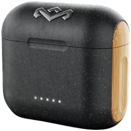 Experience Superior Sound with House of Marley Rebel True Wireless Earbuds – Eco-Friendly Bluetooth Connectivity, 8-Hour Battery Life, Microphone for Hands-Free Calls, and Enhanced Device Compatibility in Sleek Signature Black – Perfect for Music Lovers and Sustainable Living Enthusiasts