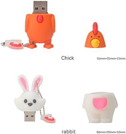 LEIZHAN 16 GB Fruit-Shaped USB Flash Drive Set – Adorable Pineapple, Carrot, Banana, and Strawberry Designs for Fun Data Storage – Perfect Gift for Students and Professionals – 64 GB Total Capacity with Enhanced USB 2.0 Compatibility – Lightweight and Durable Memory Sticks for Easy File Transfer and Backup