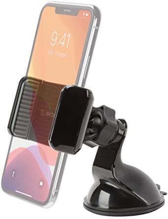 Scosche UH4 ODEX2-SP Premium Telescoping Phone Mount – Versatile Quick Grip Suction Cup and Adhesive Holder with Adjustable Arms for Enhanced Navigation and Safety on the Road