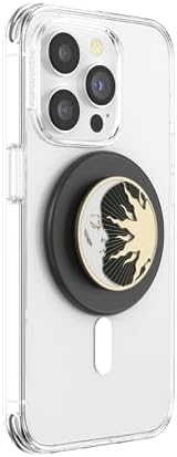 Mag Safe-Compatible Pop Socket Phone Grip – Unique Horchata Design with Versatile Adapter Ring for Effortless Wireless Charging and One-Handed Use – Stylish and Secure Mobile Accessory for Enhanced Everyday Convenience