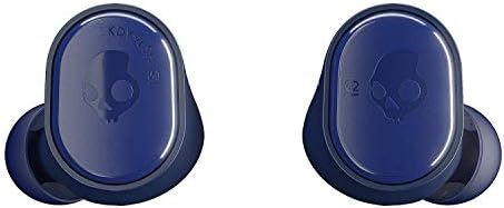 Skullcandy Sesh True Wireless Earbuds in Indigo – Premium Bluetooth In-Ear Headphones for Active Lifestyles with 10-Hour Battery Life and Sweat Resistance, Ideal for Music Lovers and Professionals
