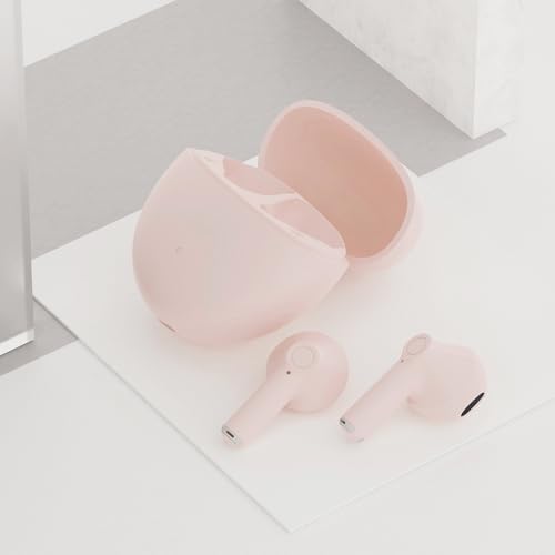 Ultimate Wireless Bluetooth 5.3 Earbuds – Featherweight & IPX5 Waterproof for Active Lifestyles – Seamless Comfort and Connectivity in Chic White – Perfect for Commuters, Fitness Enthusiasts, and Music Aficionados