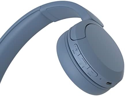 Sony WH-CH520 Bluetooth On-Ear Headphones – Superior 50-Hour Battery Life with Rapid Charge Technology for Endless Listening, Ultra-Lightweight with Comfortable Fit, Integrated Hands-Free Mic for Calls – Premium Audio Performance for Music and Meetings