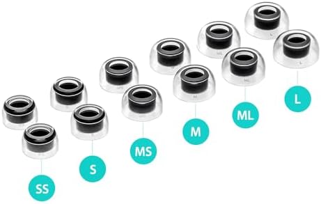 Upgrade Your Bose Audio with AZLA Sedna Earfit Crystal Replacement Tips – Enhanced Comfort & Noise Isolation for Quiet Comfort Ultra and QC II Earbuds – Premium Silicone for Unmatched Sound Clarity and Fit