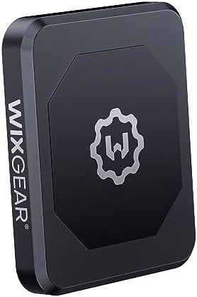 Sleek Wix Gear Magnetic Dashboard Phone Mount – Extra Slim Universal Holder for Cell Phones & Mini Tablets with Swift-Snap Technology for Effortless Access and Enhanced Driving Safety