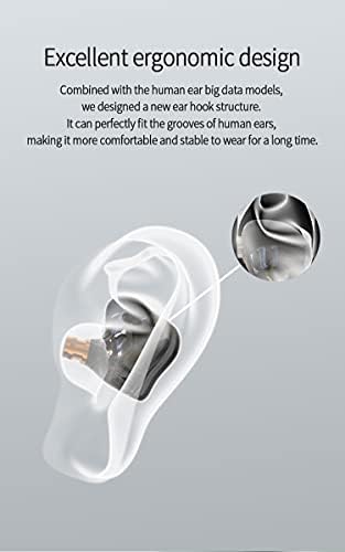 CCZ Melody Wired In-Ear Monitors with Detachable Cable – Superior Hi-Fi Bass Earbuds for Musicians and Singers, Featuring Dual-Driver Technology and Built-in Microphone, Stylish Green Finish for Stage and Studio Excellence