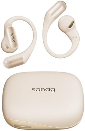 Lightweight Sanag Open Ear Bluetooth 5.3 Headphones – Superior Hi-Fi Sound with 26-Hour Battery Life and IPX4 Water Resistance for Ultimate Comfort in Active Lifestyles