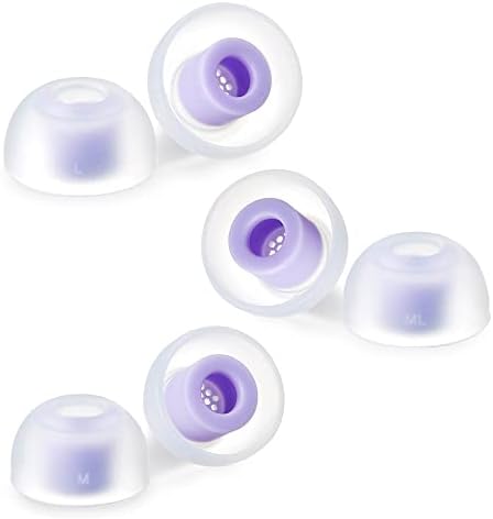 Upgrade Your Audio Experience with AZLA Sedna Earfit MAX for Galaxy Buds 2 Pro – Premium Medical Silicone Earbud Tips for Enhanced Noise Isolation and Comfort, Samsung-Certified Eartips for Optimal Fit and Performance, Ideal for All-Day Wear and Superior Sound Quality