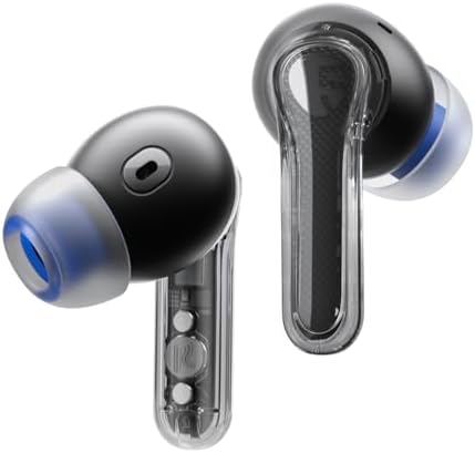 Affordable Sound PEATS Clear Wireless Earbuds – Bluetooth 5.3 Headphones with 12 mm Drivers for Deep Bass, Enhanced Call Clarity with Dual Mic and ENC, Gaming Mode for Low Latency, 40-Hour Playtime, IPX4 Water Resistance, Custom EQ via App for Tailored Audio Experience